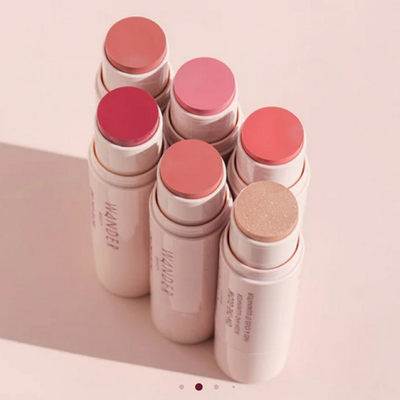 Wander Beauty On The Glow Blush & Illuminator Shade: Sienna Sunset~Nude Glow NWT - Picture 5 of 10